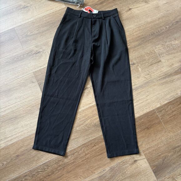 Cider Black Straight Leg Dress Pants - Size Small NWT - Picture 1 of 7